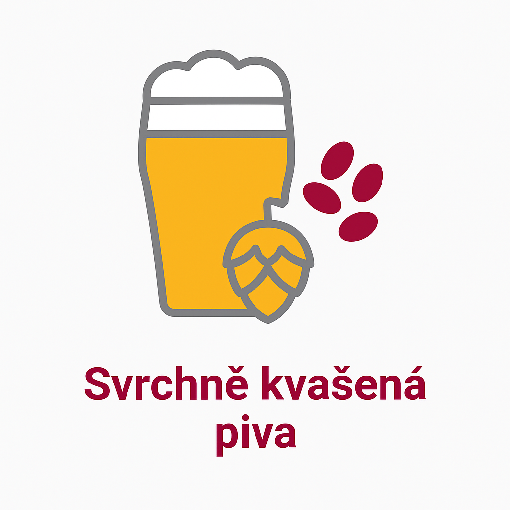 pro svrchně kvašená piva