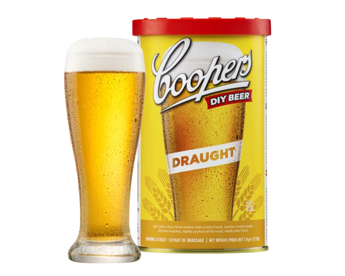 Coopers Draught - pivní koncentrát 1,7 kg