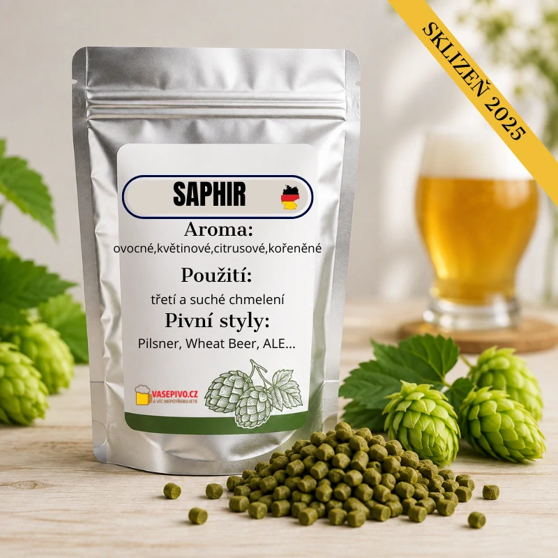 Chmel Saphir - 100 g (2025)