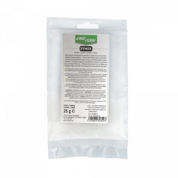 Vinoferm Enzym Zymex 25 g