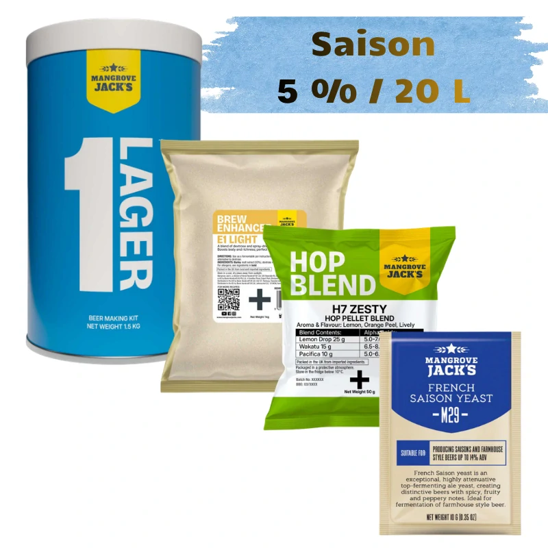 Set Mangrove Jack´s Saison 5%/20L
