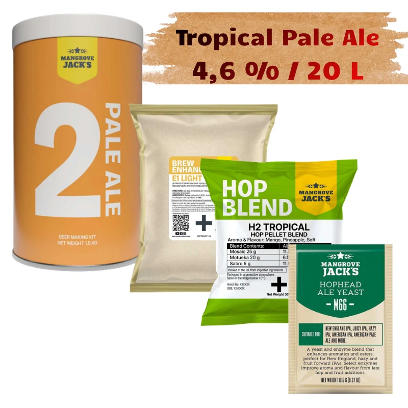 Set Mangrove Jack´s Tropical Pale Ale 4,6%/20L