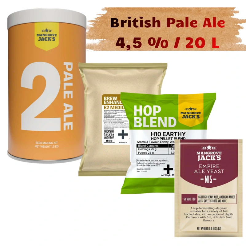 Set Mangrove Jack´s British Pale Ale 4,5%/20L