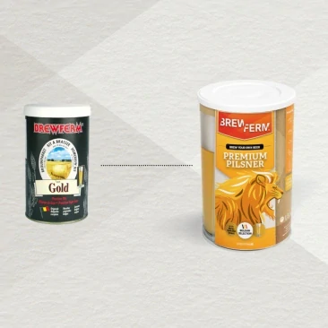 Brewferm Premium Pilsner - mladinový koncentrát 1,5 kg