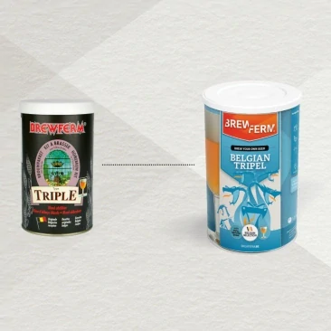 Brewferm Belgian Tripel - mladinový koncentrát 1,5 kg