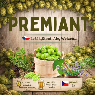 (2025) Chmel Premiant - 500 g