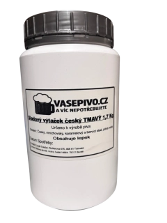 Sladový výtažek český tmavý ( barvící kanditní ) 1,7 kg