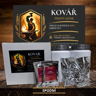Kovář - Kompletní sada na Tmavý Ležák (spodní) 20 l