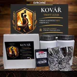 Kovář - Kompletní sada na Tmavý Ležák (svrchní) 20 l