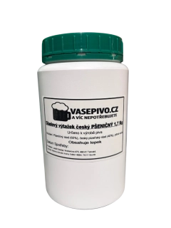 Sladový výtažek český pšeničný (kanditní) 1,7 kg