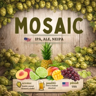 Chmel Mosaic - 100 g