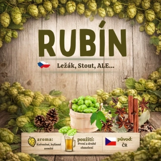 Chmel Rubín - 100 g