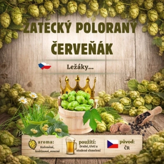 (2025) Chmel Žatecký poloraný červeňák - 100 g
