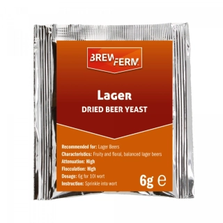 Kvasnice Brewferm Lager 6g