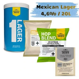 Set Mangrove Jack´s Mexican Lager 4,6%/20L