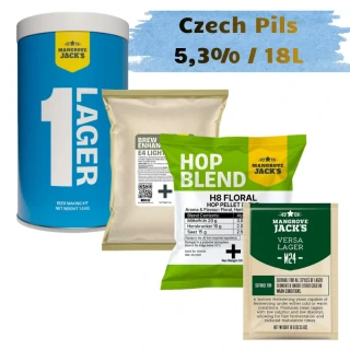 Set Mangrove Jack´s Czech Pils 5,3%/18L